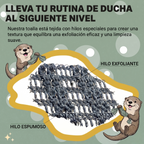 Toalla de ducha exfoliante antibacteriana Nidyva