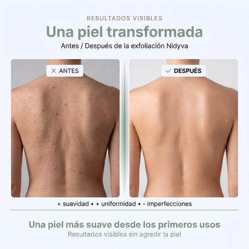 Toalla de ducha exfoliante antibacteriana Nidyva
