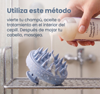 Cepillo exfoliante para cuero cabelludo Nidyva